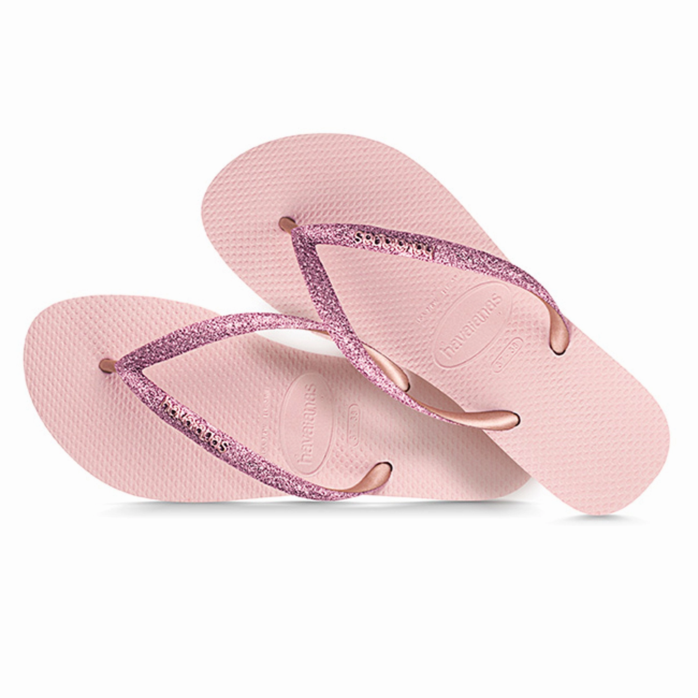 HAVAIANAS KIDS SLIM SHINY Flip Flops Size 15