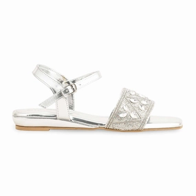 Silver Fancy Sandal For Women FN6112 Sandals Over The Water Bungalow