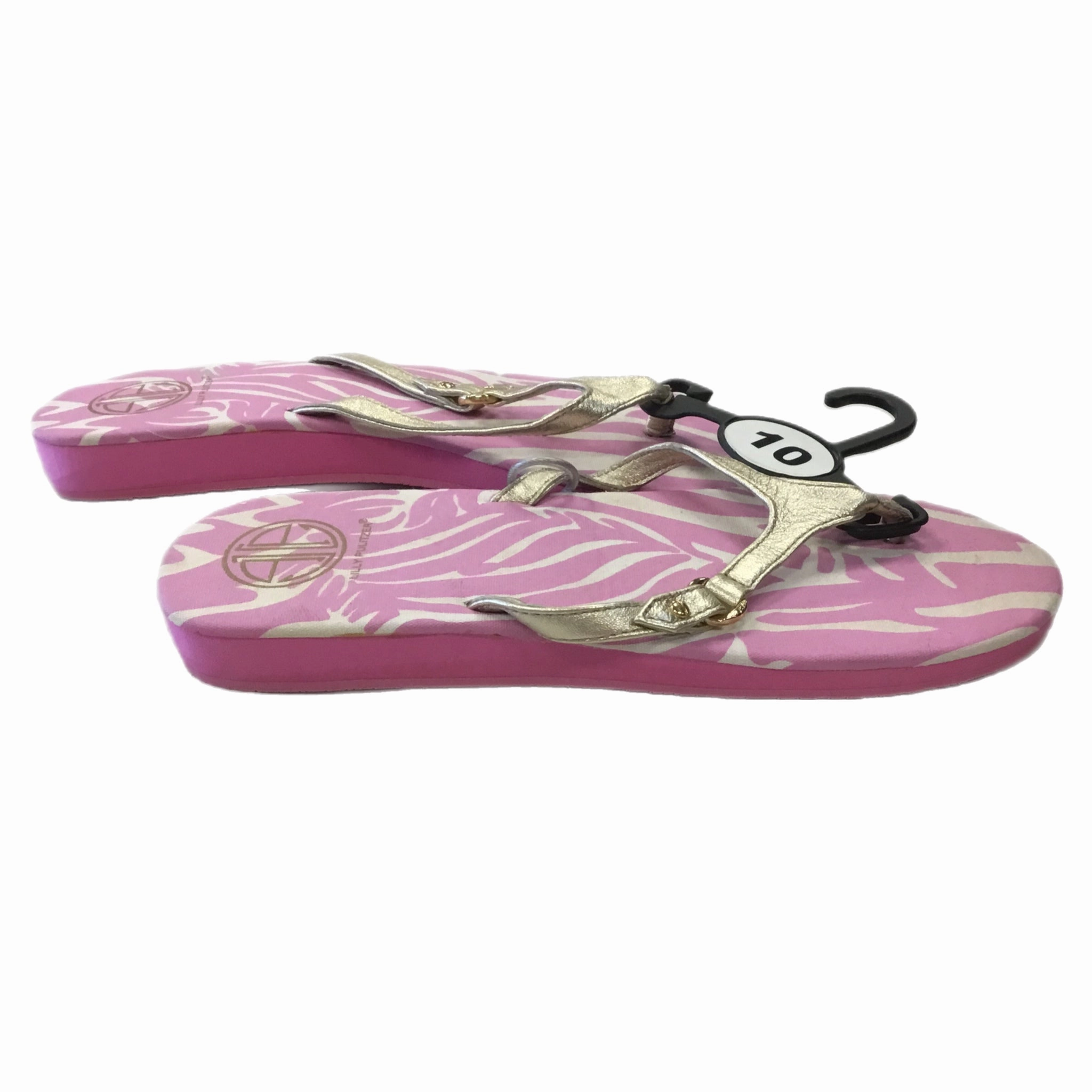 Dakine Flip Flops Sandals Flip Flops By Lilly Pulitzer In Pink, Size: 10.5