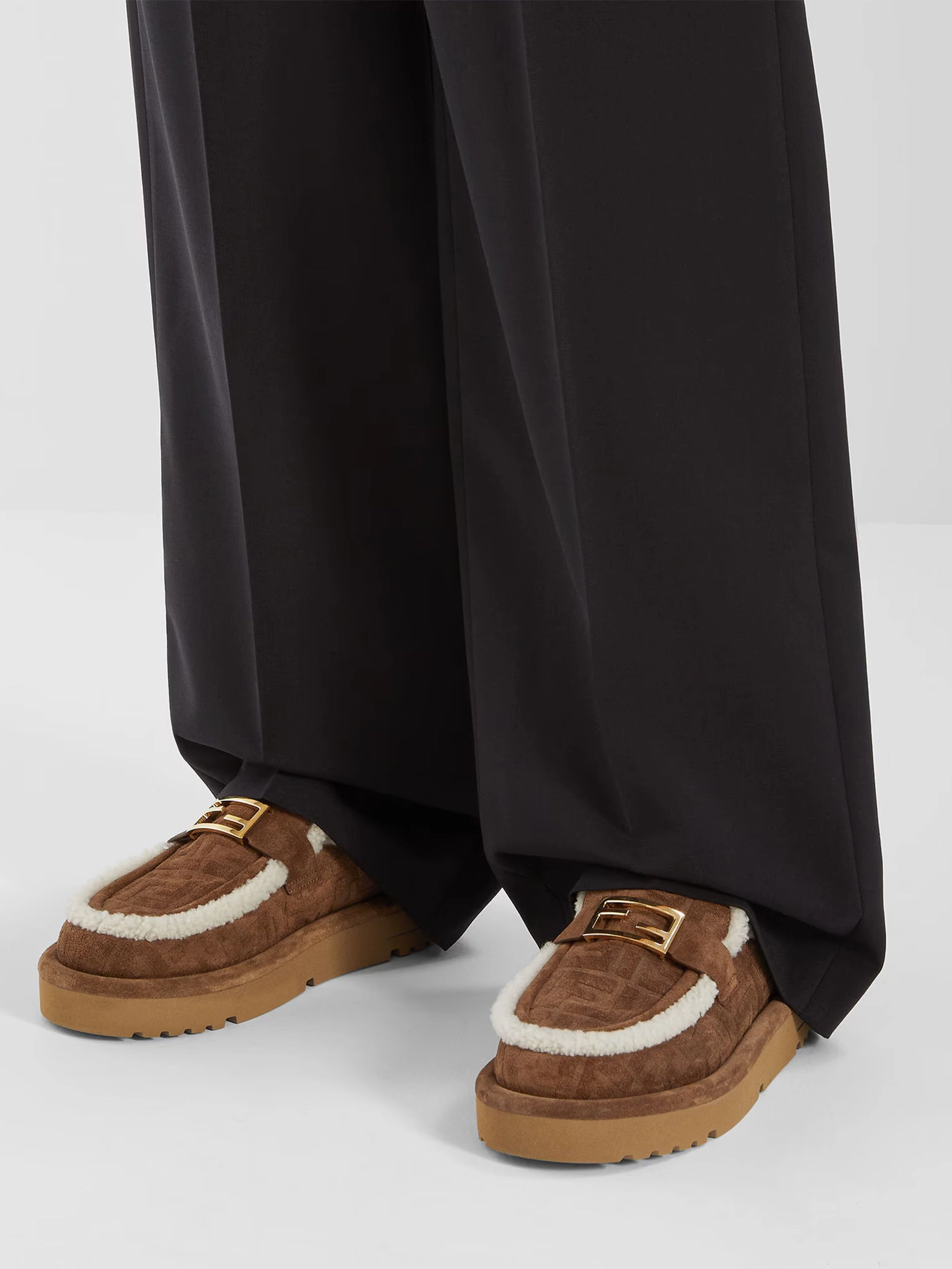 Best Sandals Resorts Ranked FENDI Chic Round-Toe Suede Sandals for Women