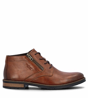 Overland Sheepskin Boots RIEKER SIMON 1409 ZIP BOOT