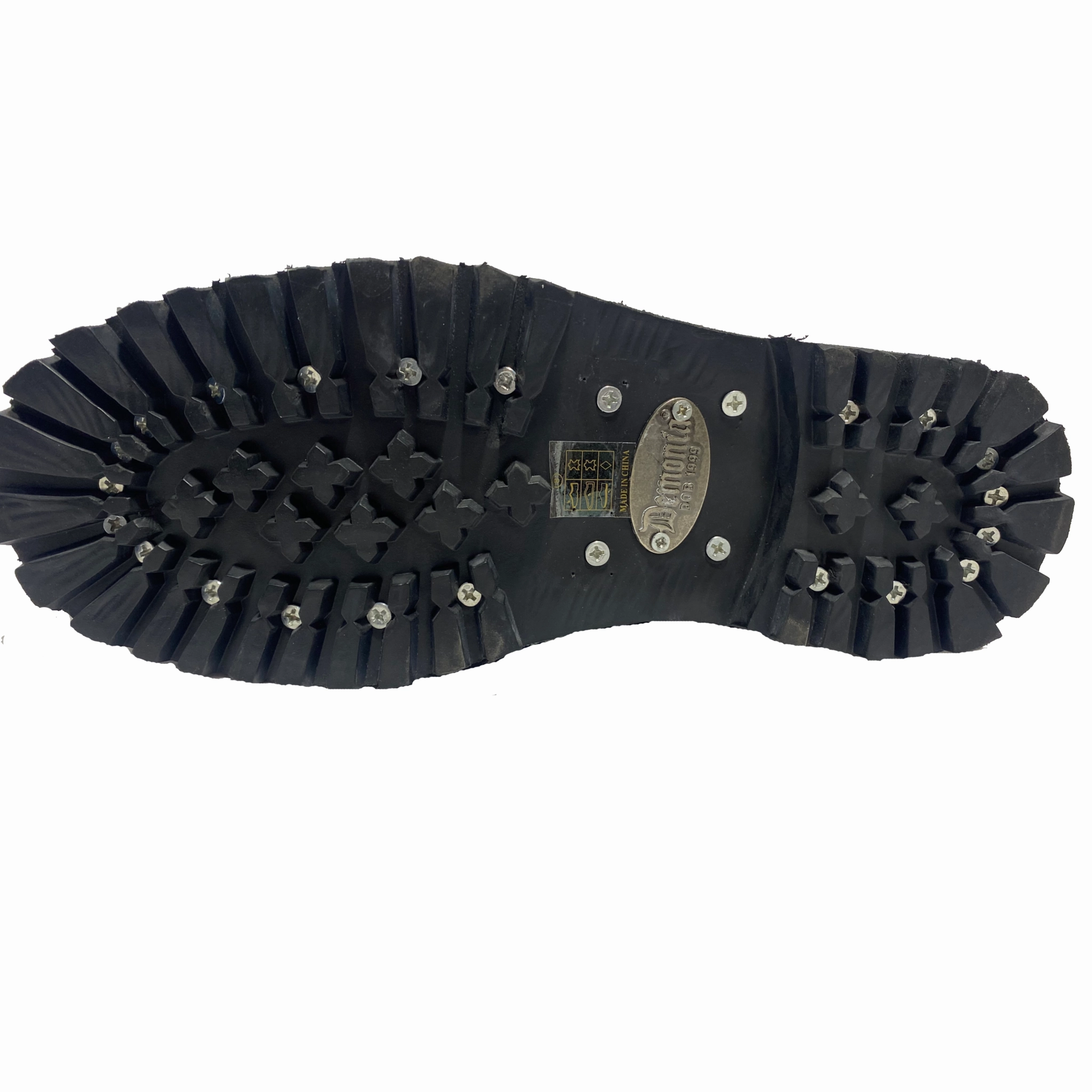 Best Comfortable Work Boots Demonia 20 Eyelet Black Leather Knee Boots