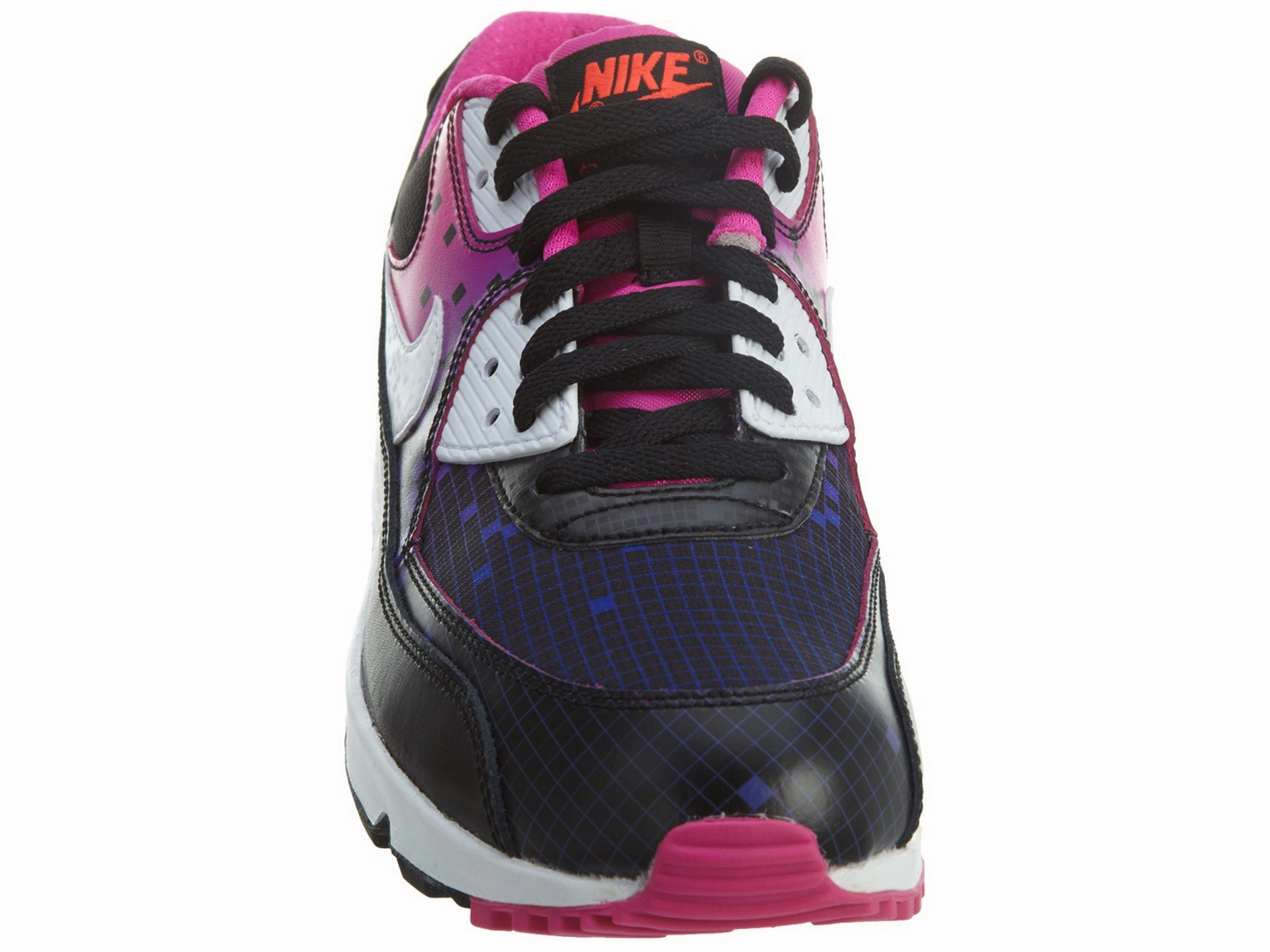 Nike Air Max 90 Premium Mesh Big Kids Style : 724875 Heel Toe Drop In Running Shoes