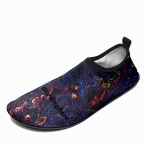 Personalized Name Sneaker Shoes, AQUA-210527010 Best Orthopedic Walking Shoes