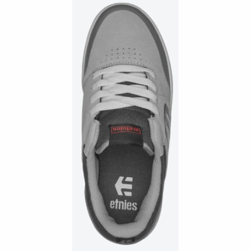 Parts Of A Skate Shoe Etnies Marana Kids Skate Shoe - Grey/Grey/Red