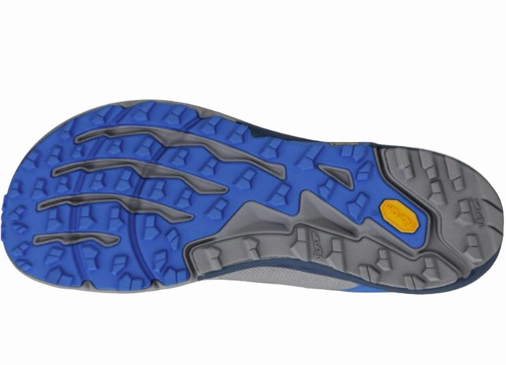 Altra Timp 5 Trail Running shoes For Men, Gray/Blue Slip-on Casual Dress Shoes