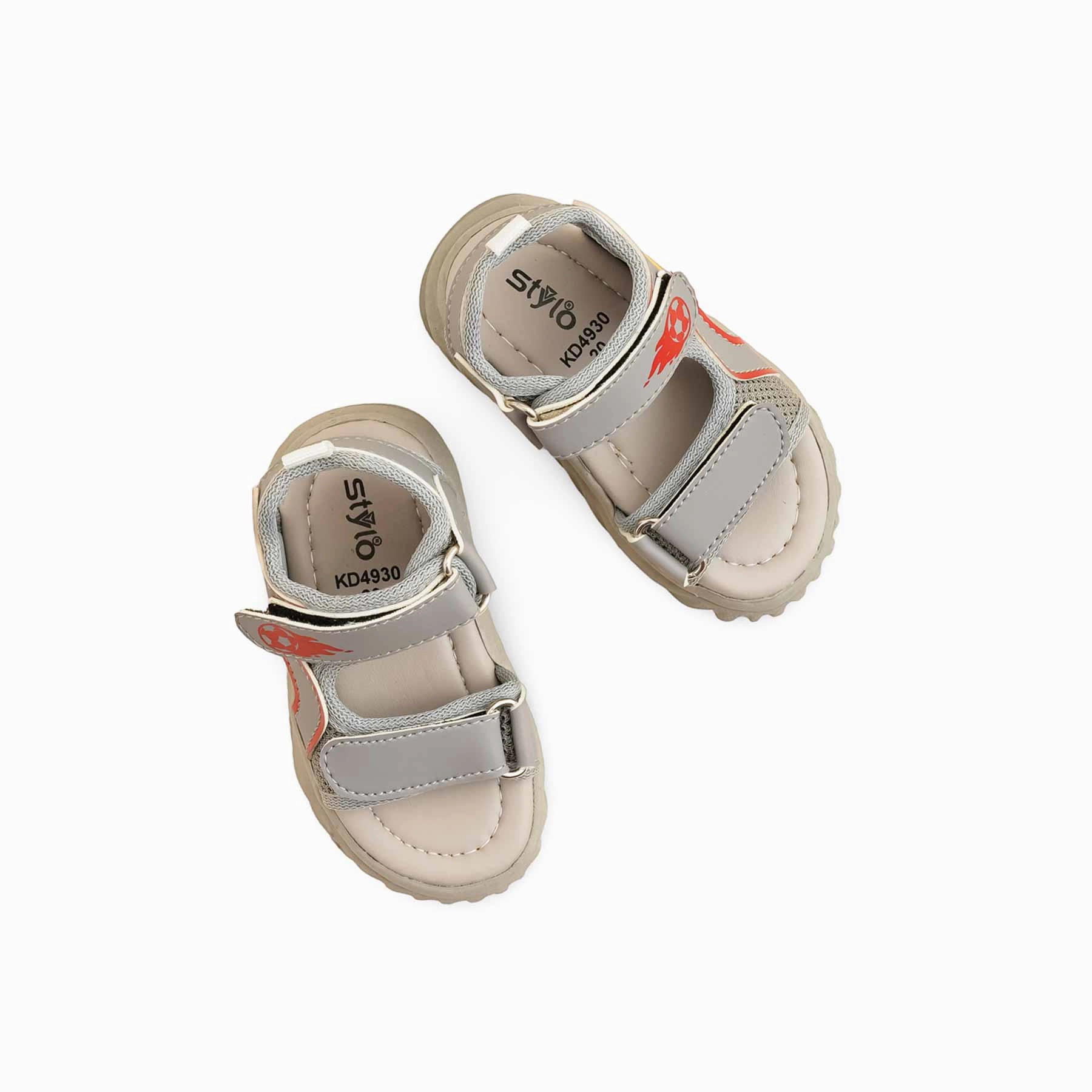 Boys Grey Casual Sandal KD4930 Sandals Grenada Excursions