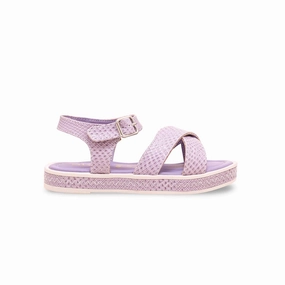 Sandals With High Arch Support Girls Purple Formal Sandal KD9837