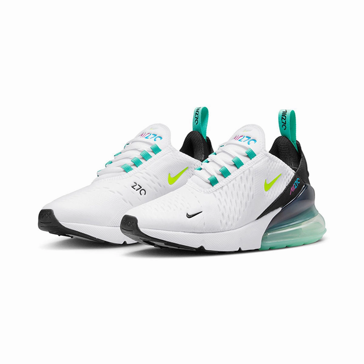 Running Shoes With Holes Nike Air Max 270 Big Kids' Shoes