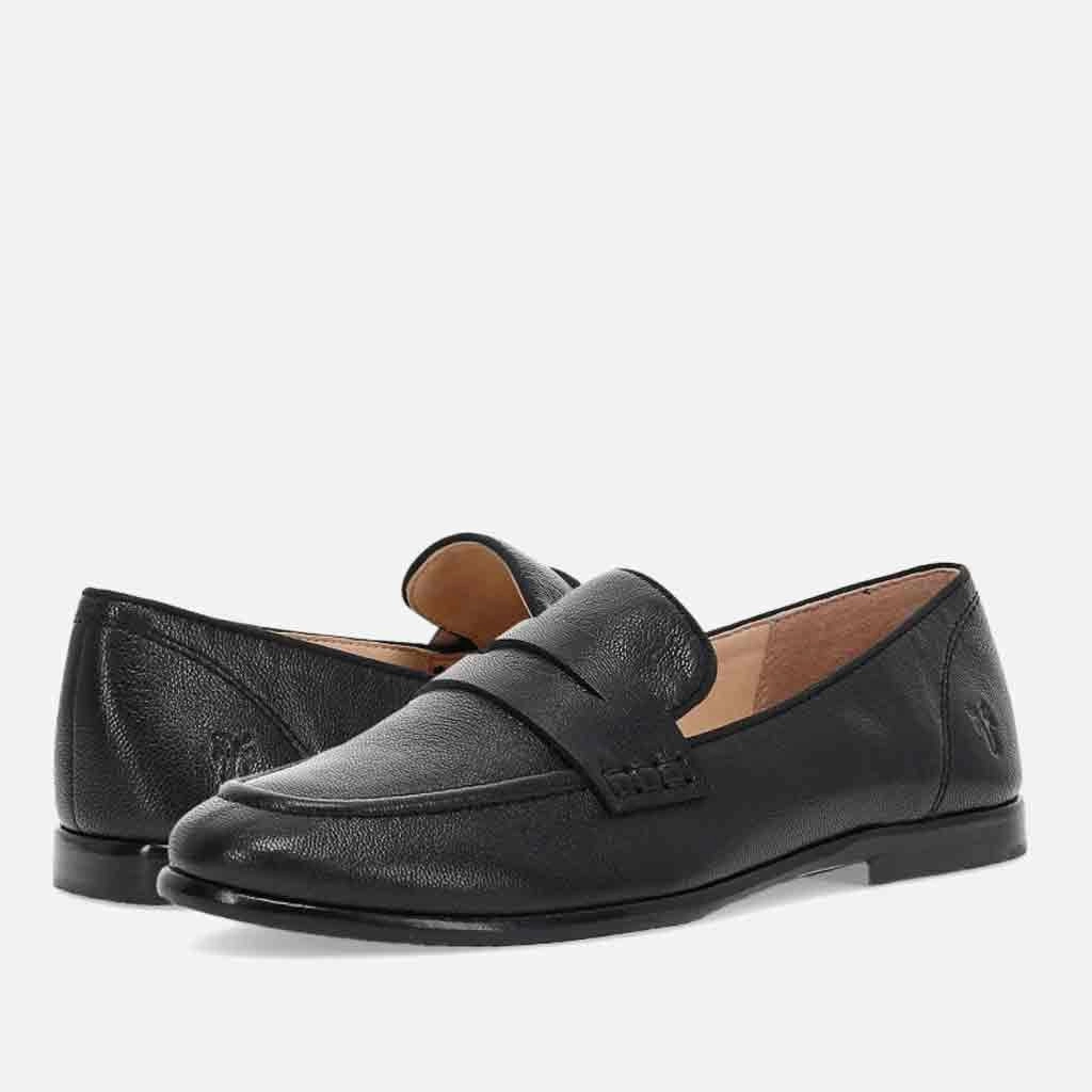 Flat Shoes Strap Faith Flat Loafer - Black