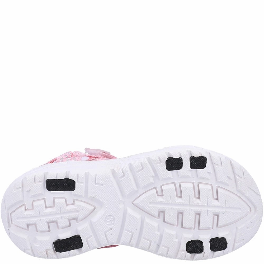 Kids Bodiam Recycled Sandals Pink/White Soft Walking Shoes