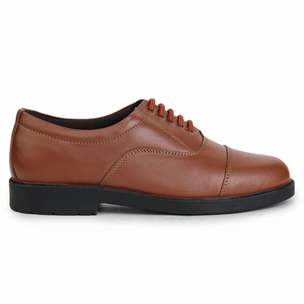 Comfortable Casual Prefect Formal Lace Up Shoes Men (TAN) 5238-219B By Liberty