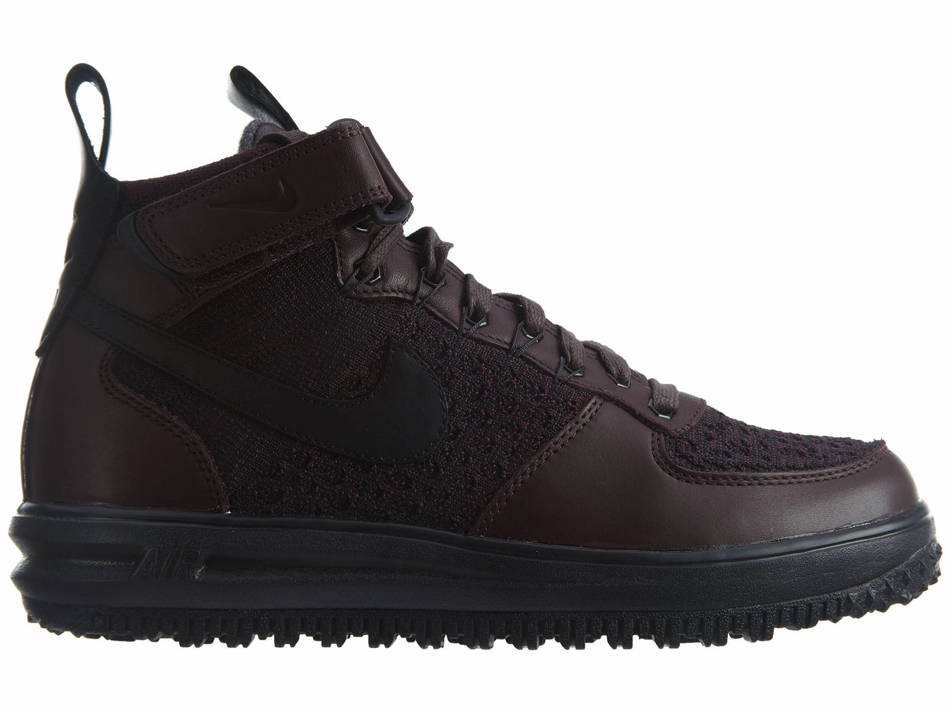 Nike Lunar Force 1 Flyknit Workboot Mens Style : 855984 Ankle Boots With Zipper
