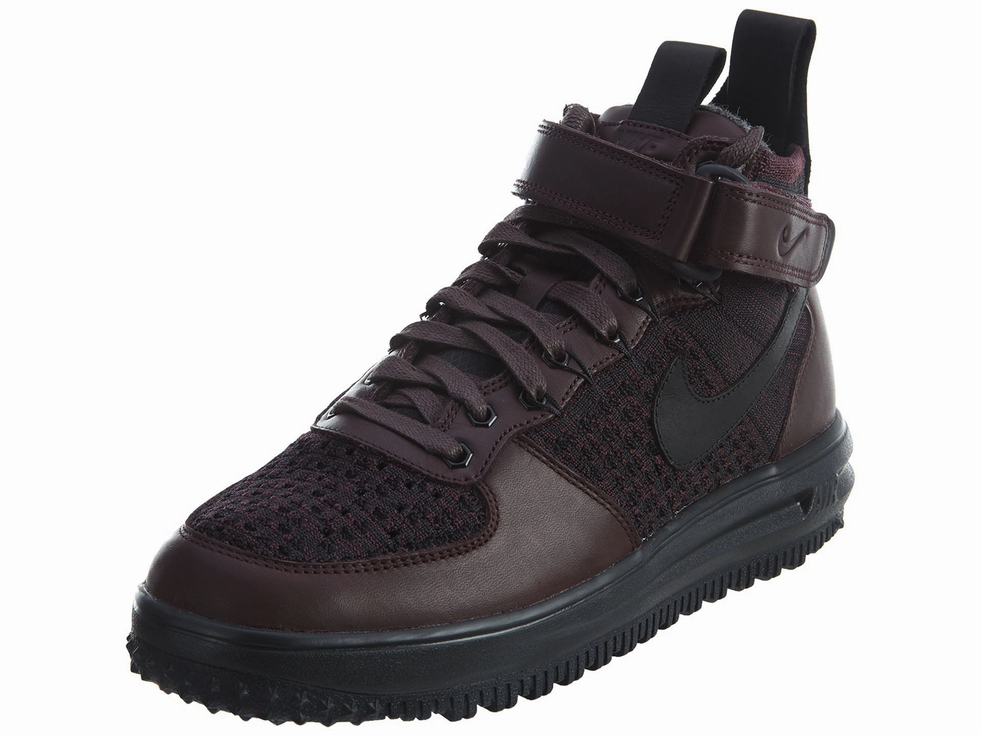 Lace Up Boots Leather Nike Lunar Force 1 Flyknit Workboot Mens Style : 855984