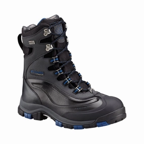 Waterproof Workout Shoes Columbia Men Black BUGABOOT PLUS TITANIUM OMNI-HEAT OUTDRY