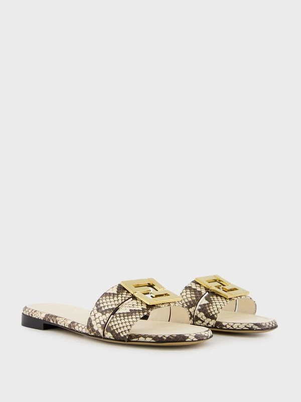 FENDI FOLD Sandals for Women - SS25 Collection Sandals Vacations Bahamas