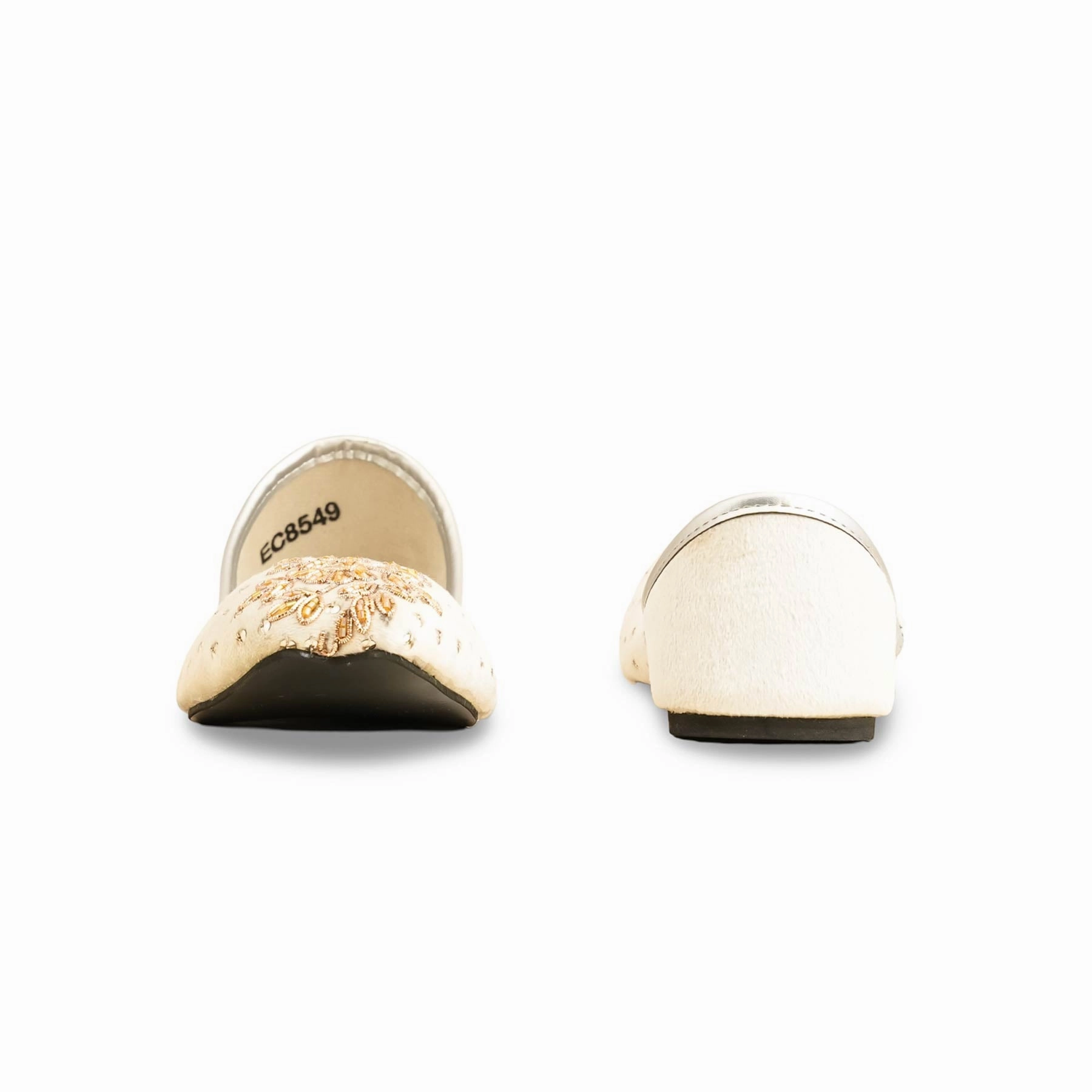 Flat Shoes With Formal Dress Fawn Fancy Khusa For Women EC8549