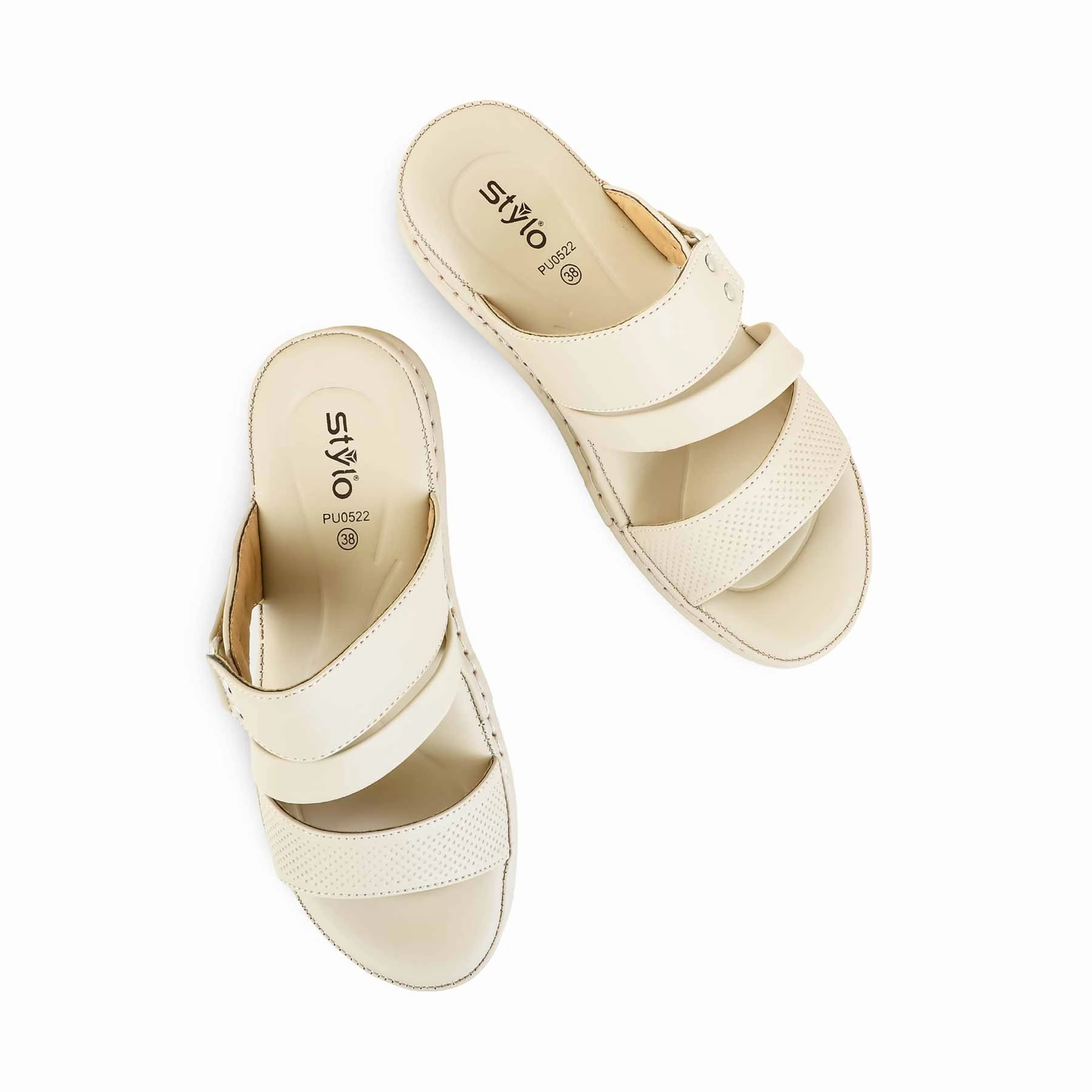 Hard Sole Slippers Fawn Formal Slipper PU0522