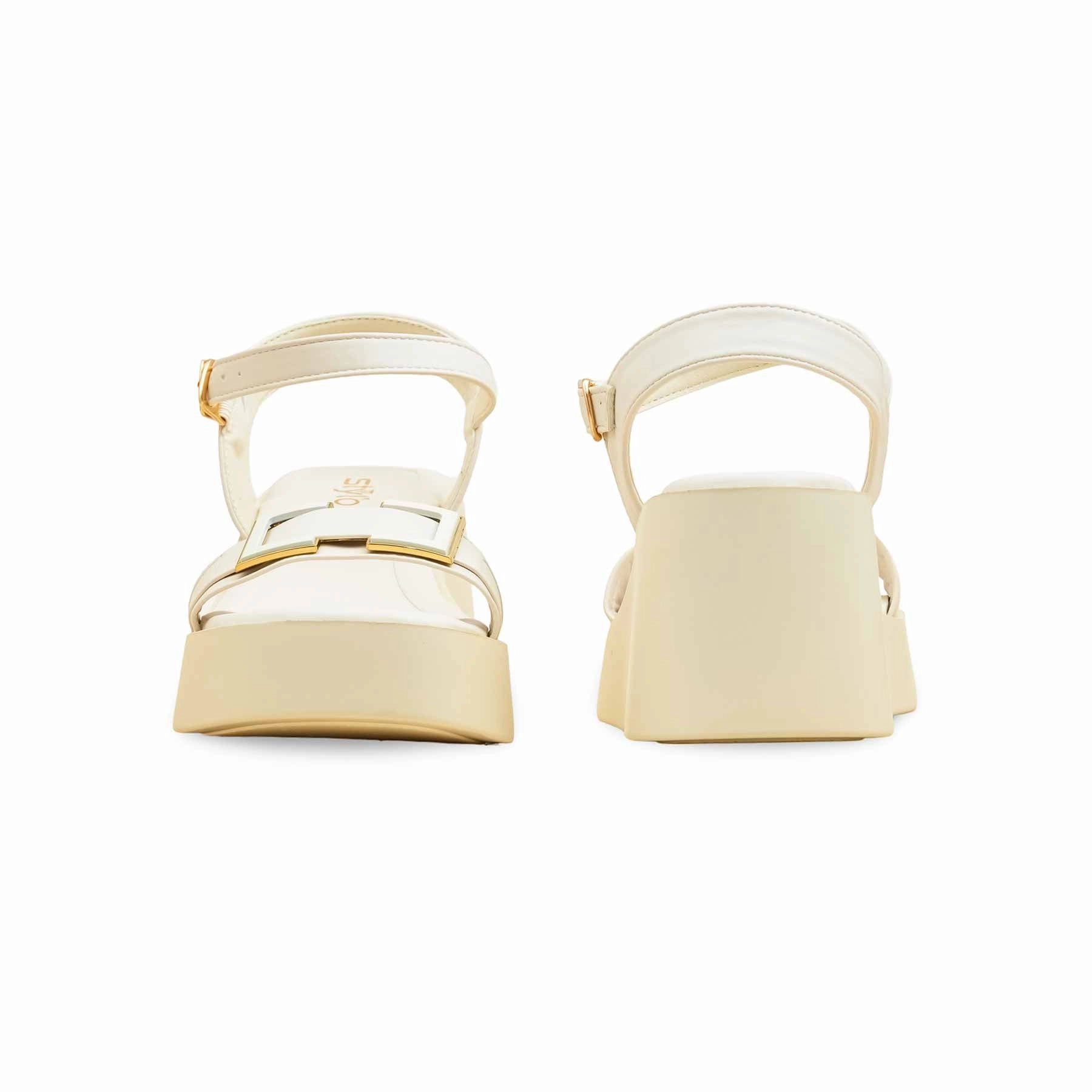 Comfortable Dressy Flat Sandals Fawn Formal Women Sandal PU0389