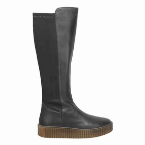 Formal Flat Dress Shoes Miz Mooz Siggie Boot - Black