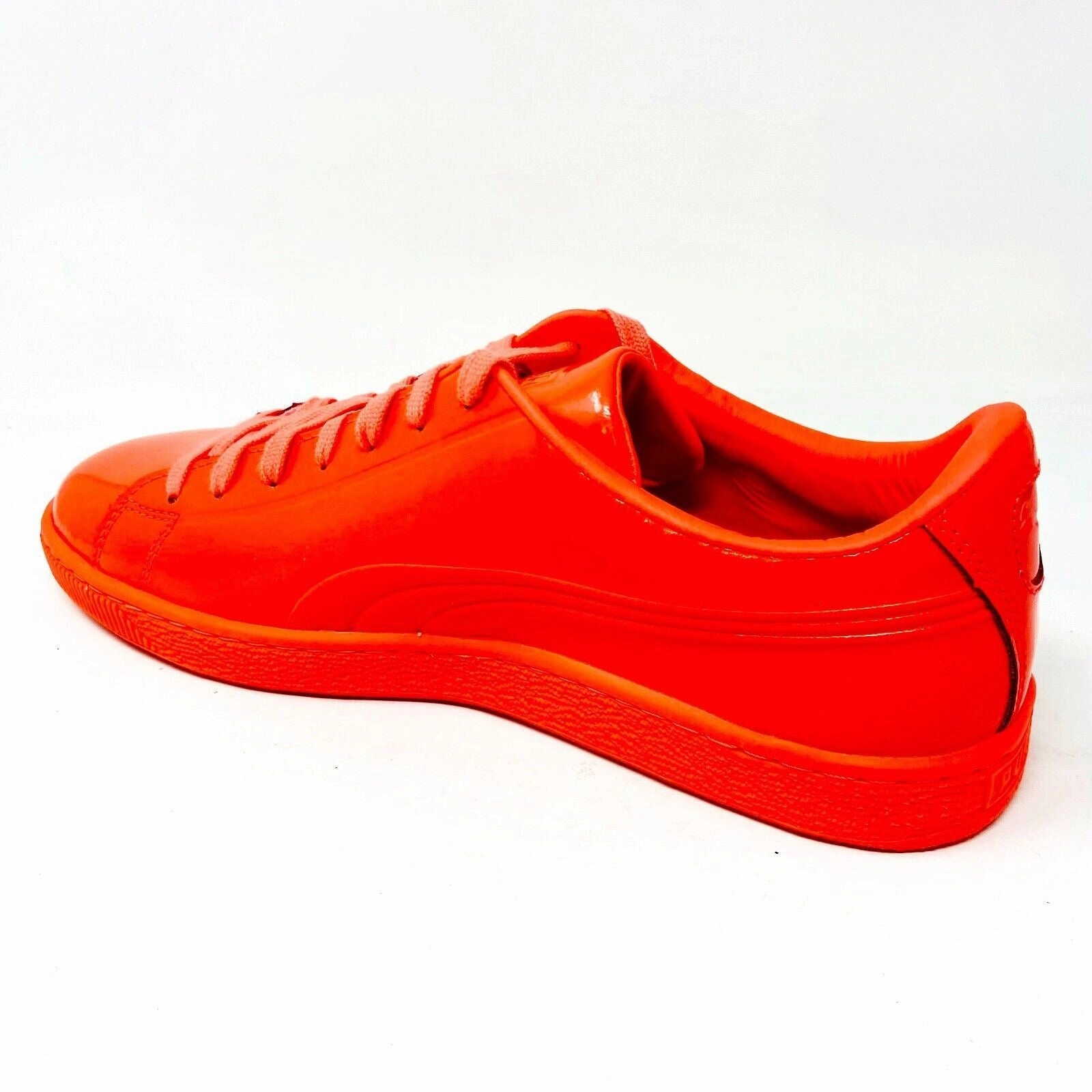 Best Shoe For Casual Wear Puma Basket Classic Patent Emboss Red Blast Mens Casual Shoes 362035 01
