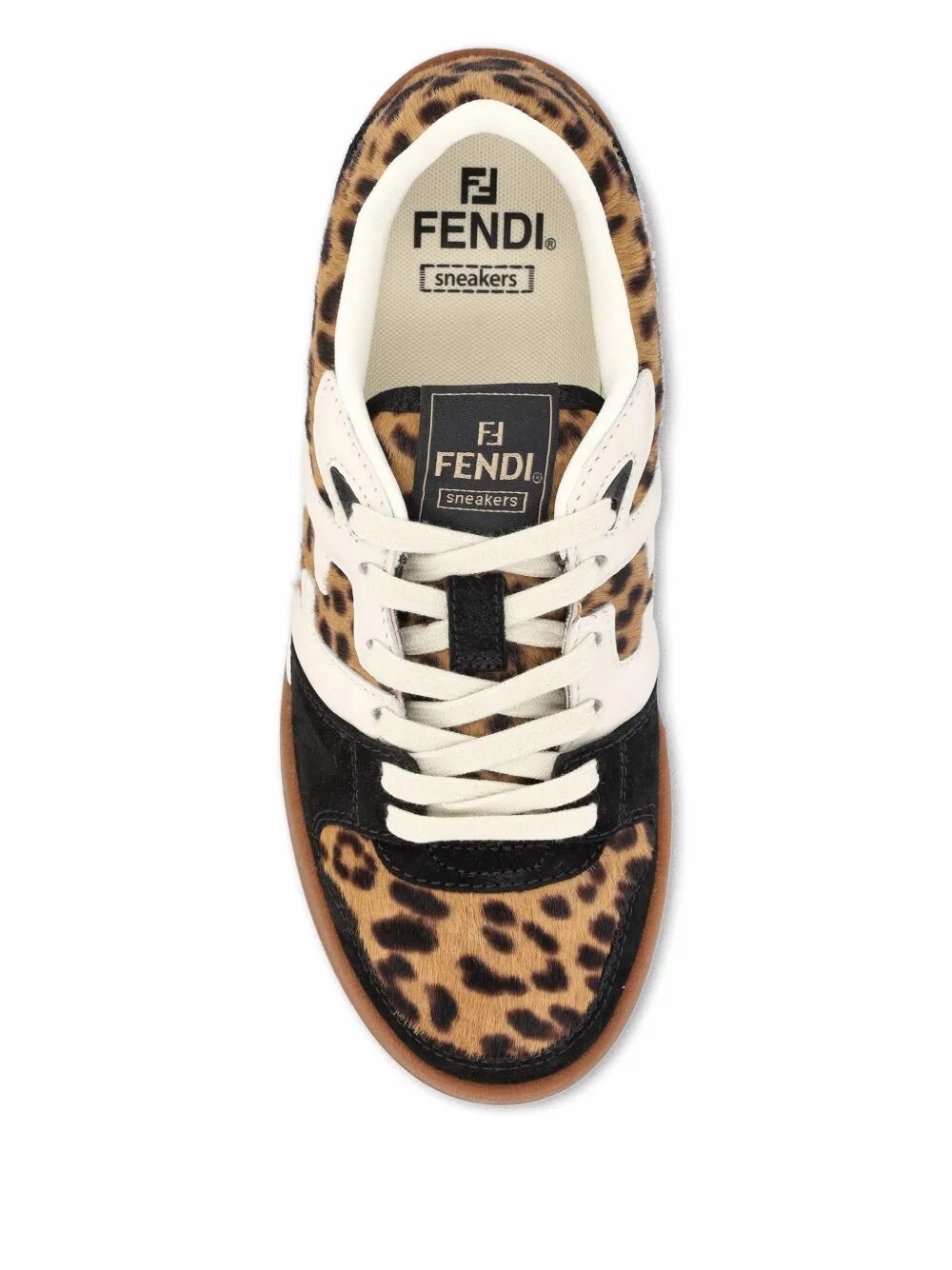 Roots Hiking Boots FENDI Lace-Up Trainers with Platform Design