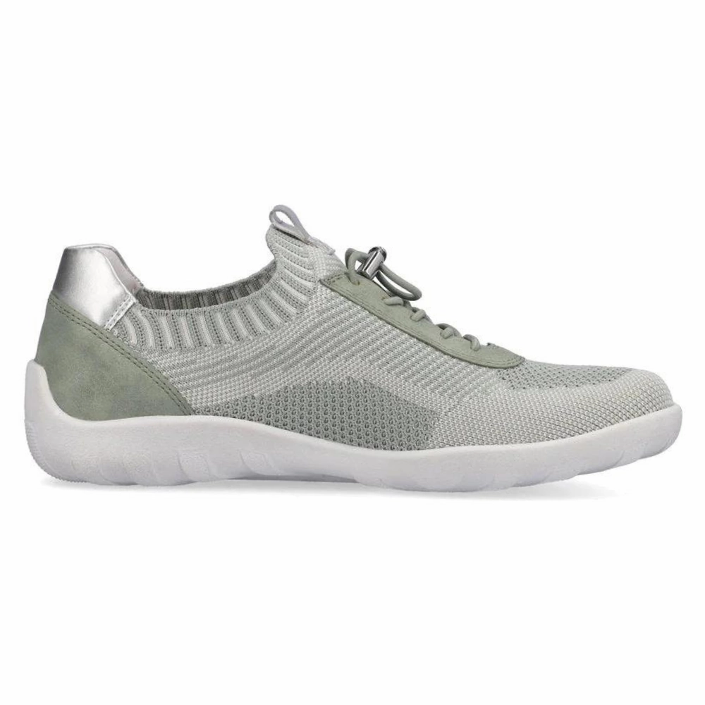 Most Comfortable Casual Shoes Reddit Remonte Liv 18 Mint Vanilla/Peppermint/Silver Sneaker (Women's)