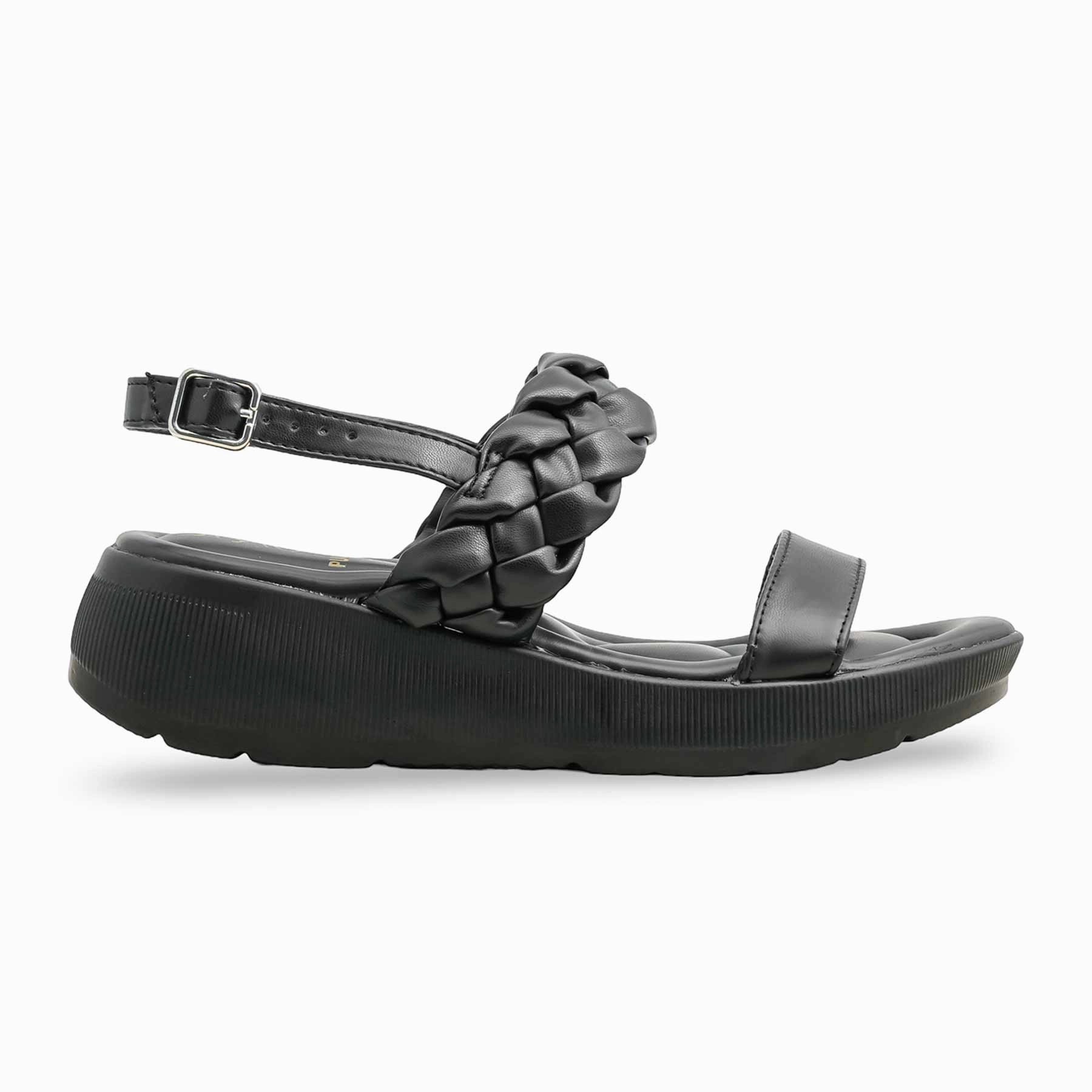 Black Formal Sandal PU0609 Florida Sandals