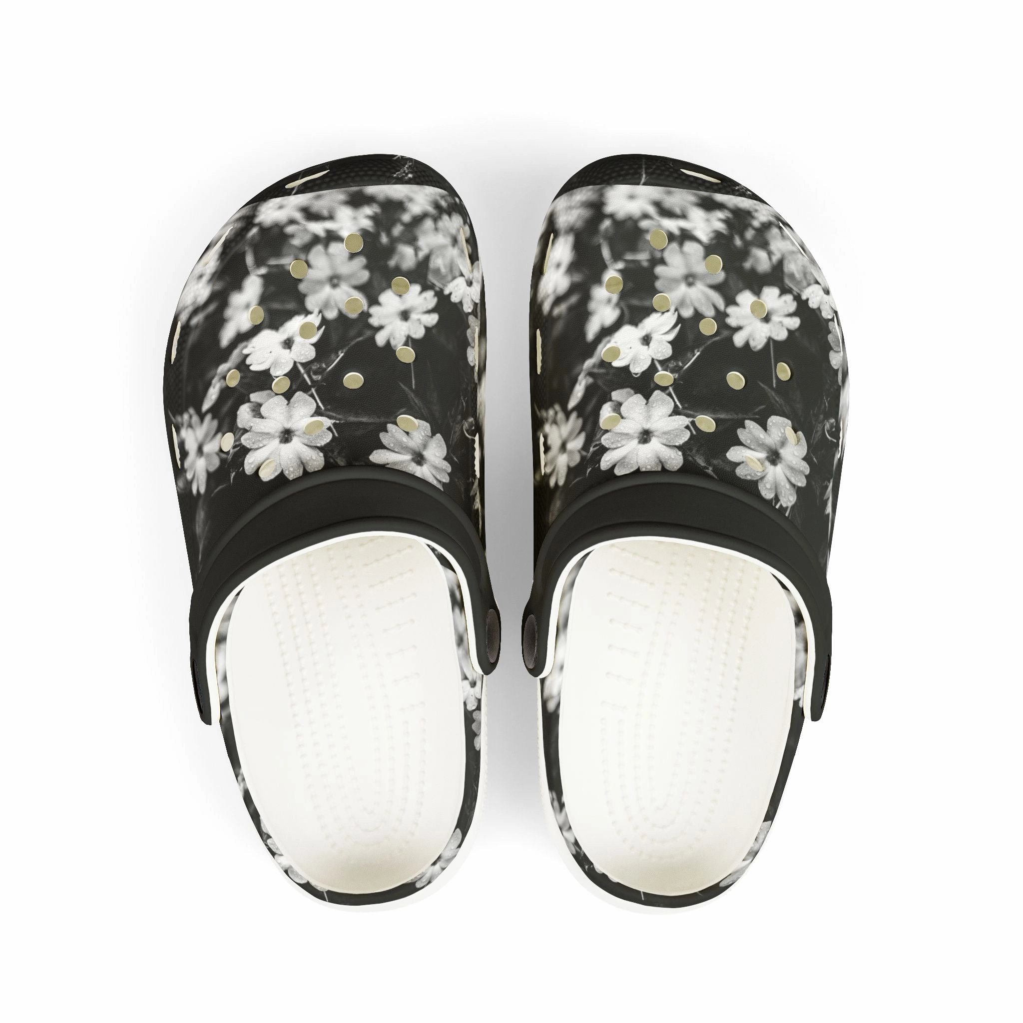 Floral Kid's Clogs, Cute Garden Shoes, Kids Outdoor Footwear, Summer Play Clogs, Toddler Garden Clogs Hawaiian Jesus Slippers