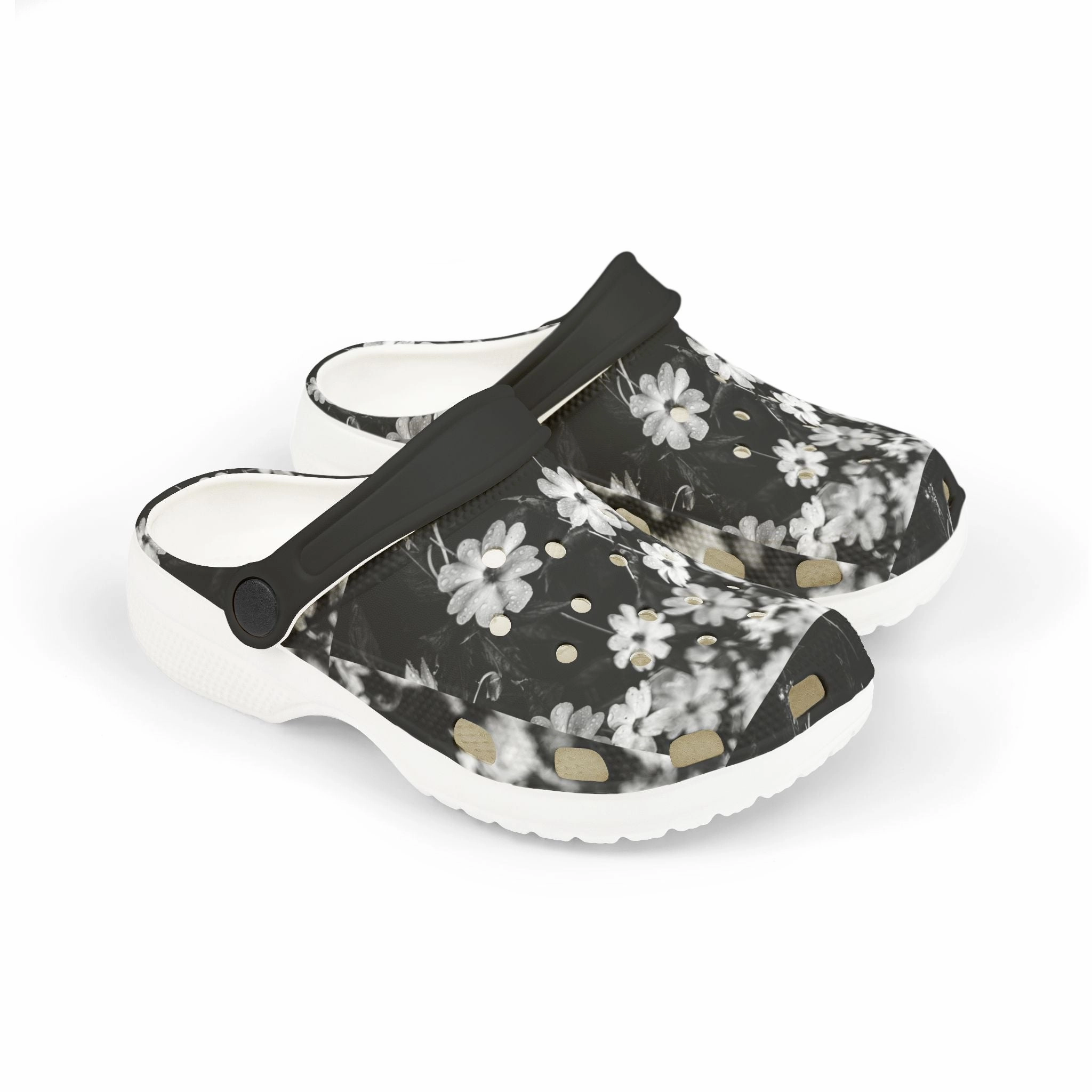 Staheekum Slippers Floral Kid's Clogs, Cute Garden Shoes, Kids Outdoor Footwear, Summer Play Clogs, Toddler Garden Clogs