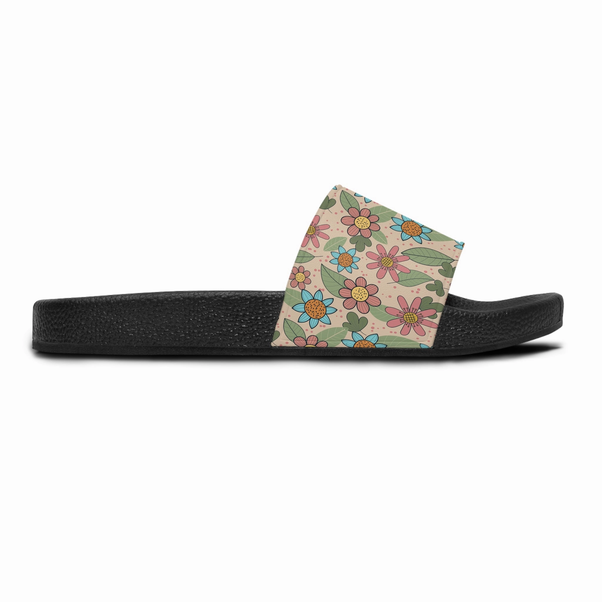 Floral Women's Slide Sandals, Summer Footwear, Beach Slides, Comfortable Slip-Ons, Gift for Her Sandals For Trekking
