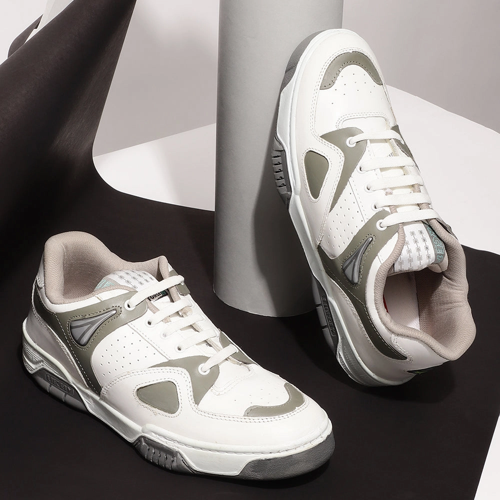 Casual Shoes Sole Force 10 Casual Grey Lacing Sneakers For Men DUPLAY NEW By Liberty