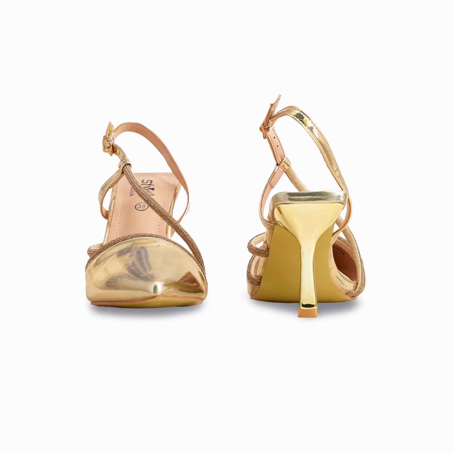 Golden Women Court Shoes WN7348 High Heeled Ugg Boots