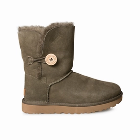 UGG Bailey Button II Espresso Boots - Women's High Heels And Cowboy Boots