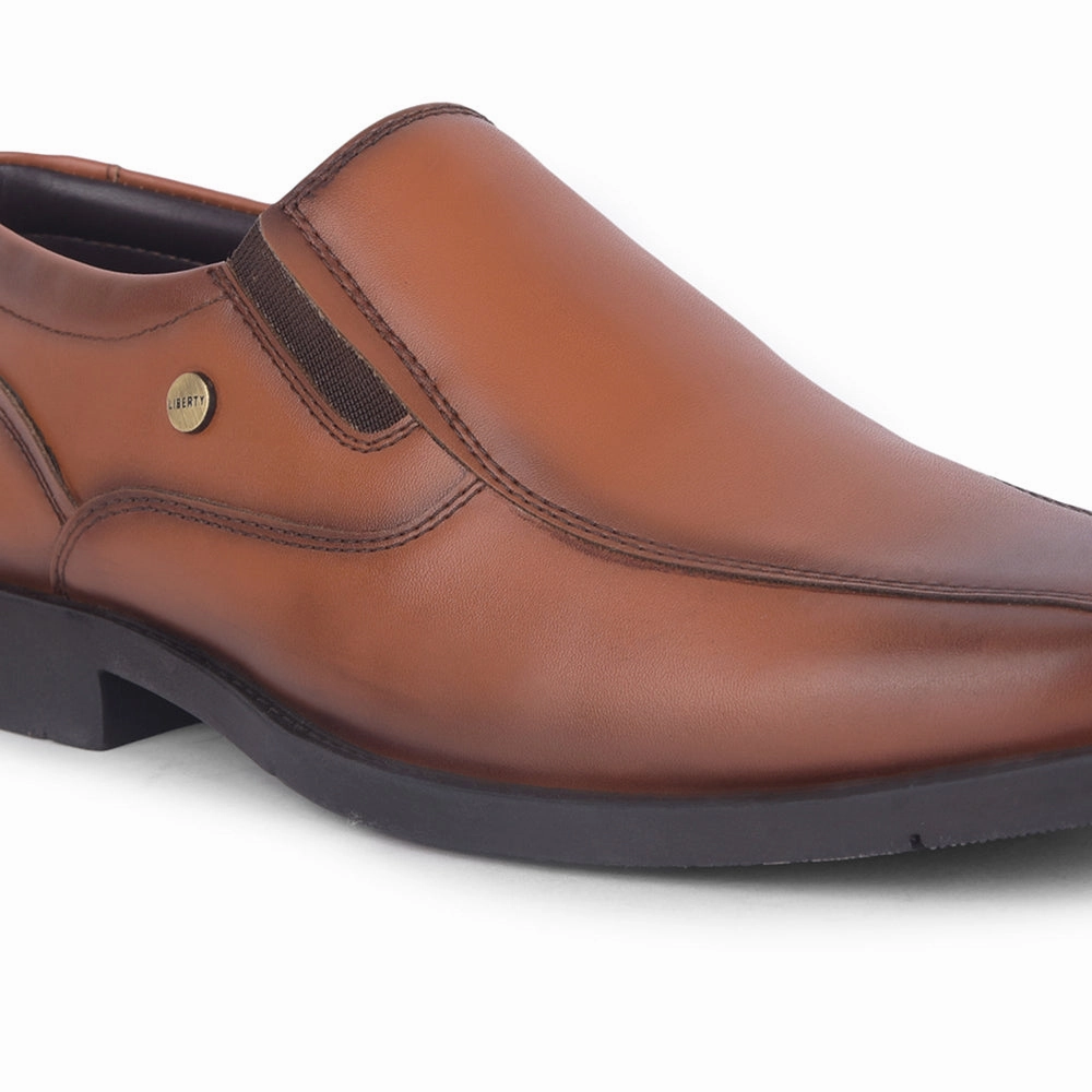 Uspa Casual Shoes Fortune By Liberty Mens ECO-4E Tan Casual Non Lacing Shoes