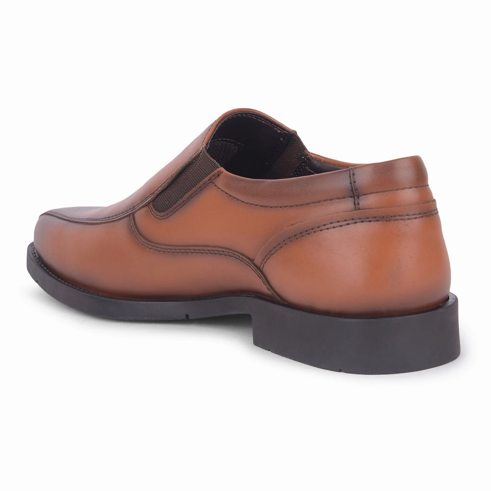 Asian Casual Shoes Fortune By Liberty Mens ECO-4E Tan Casual Non Lacing Shoes