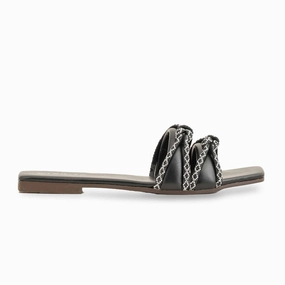 Black Casual Slipper For Women CL1964 Good Quality Shoes