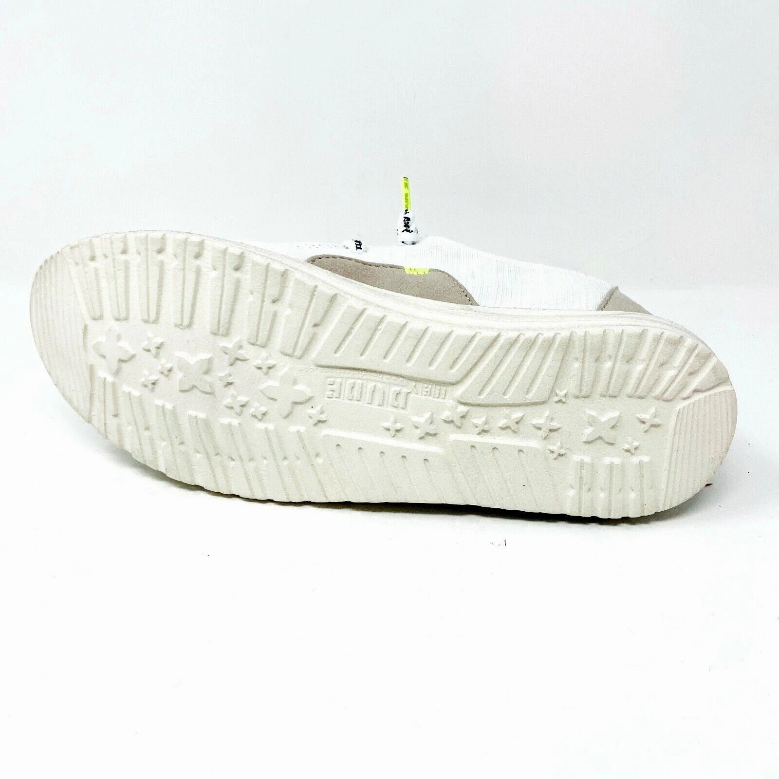 For Baby Best Laceless Walking Hey Dude Womens Wendy Star White Size 6 Slip On Walking Comfort Shoes