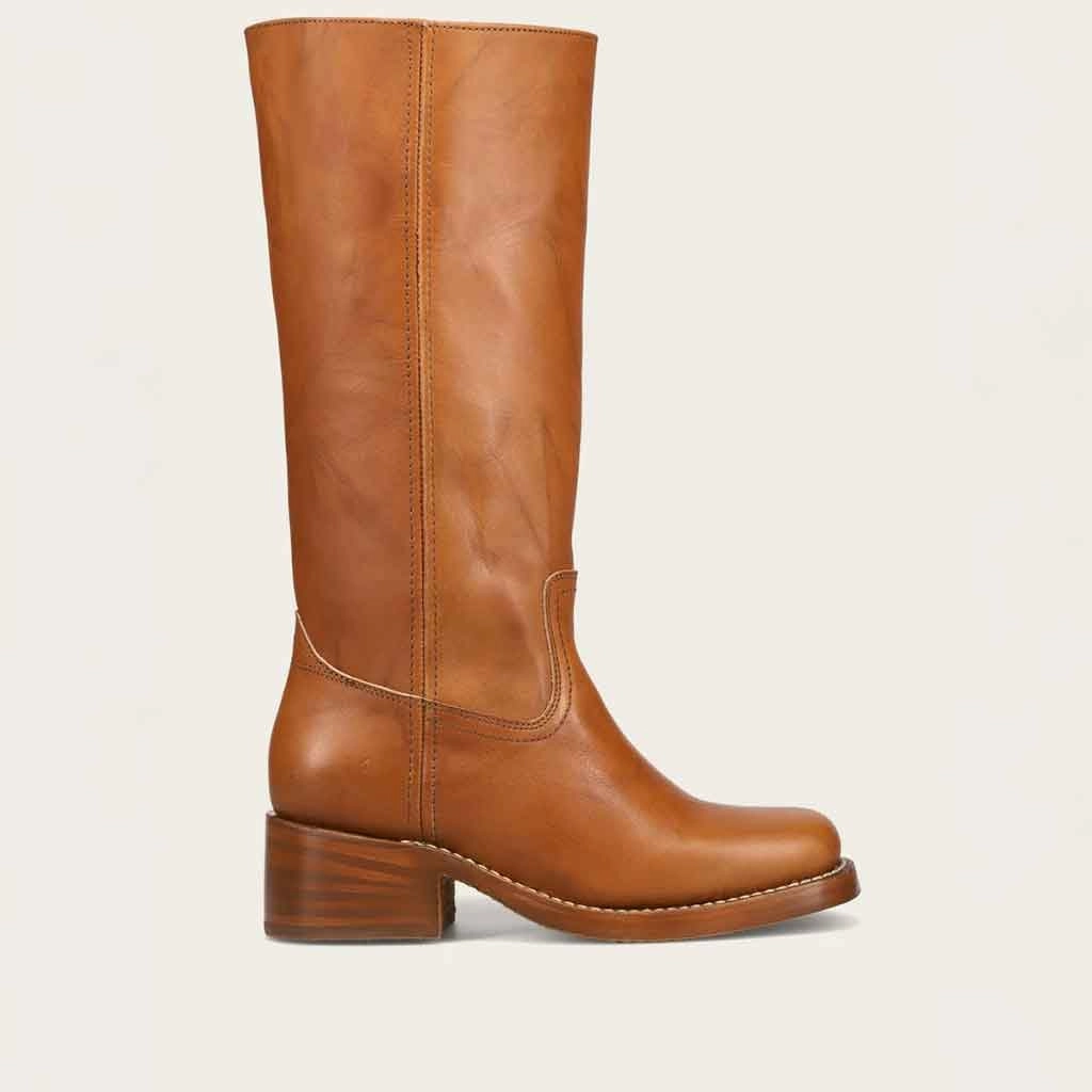 Cowboy Boots Rhinestone Frye Campus Boot - Saddle Brown