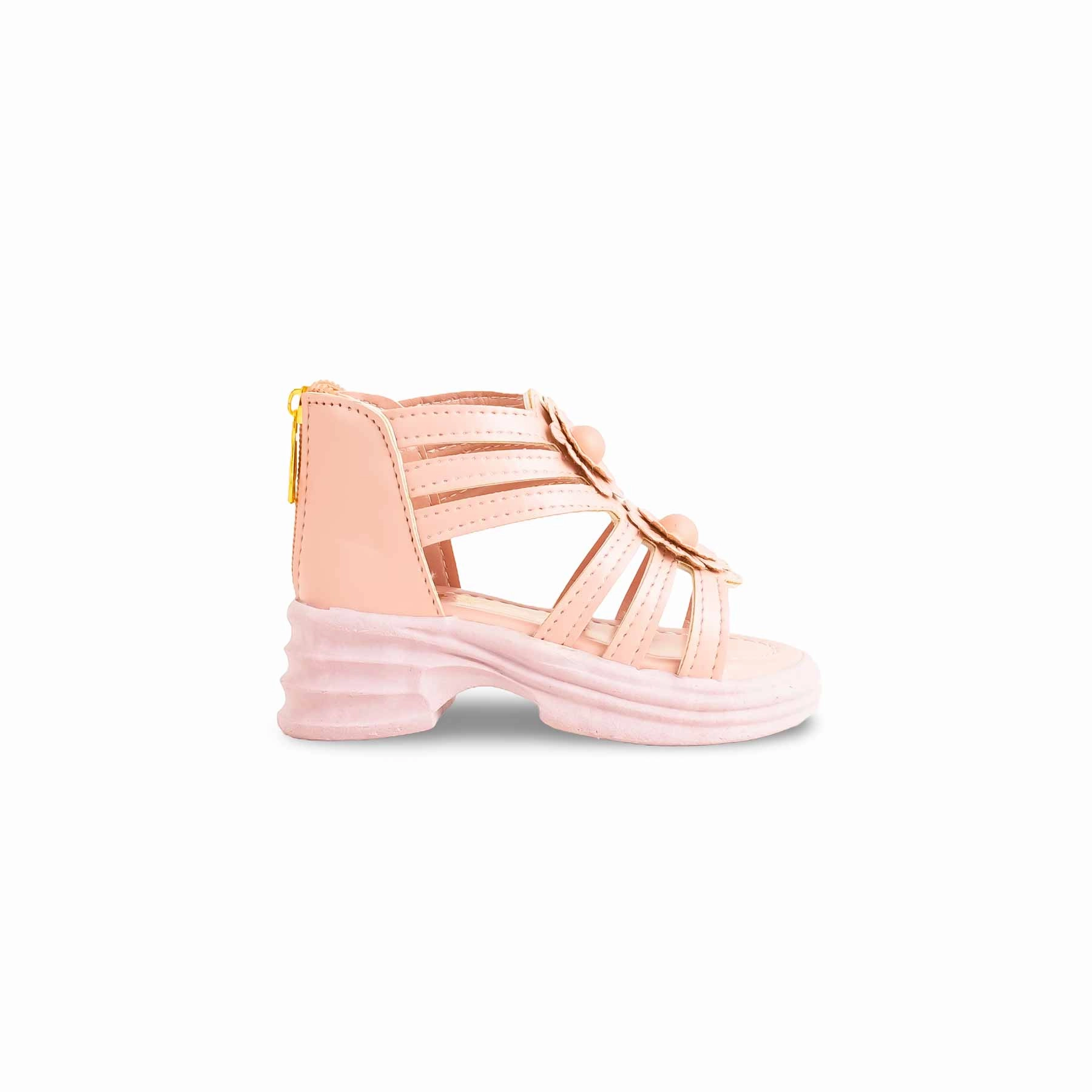 Girls Beige Formal Sandal KD4872 River Sandals