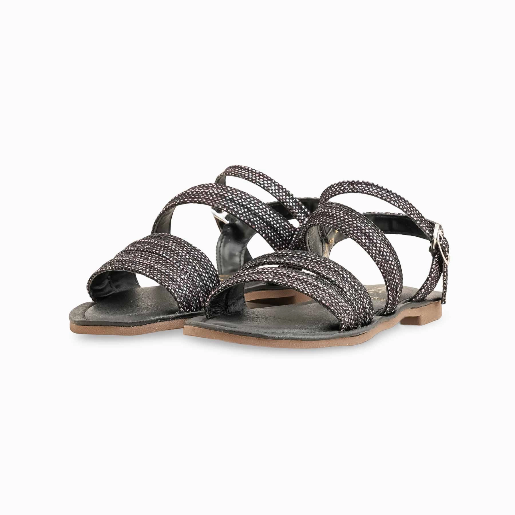 Sandals Resorts Locations Girls Black Formal Sandal KD5685
