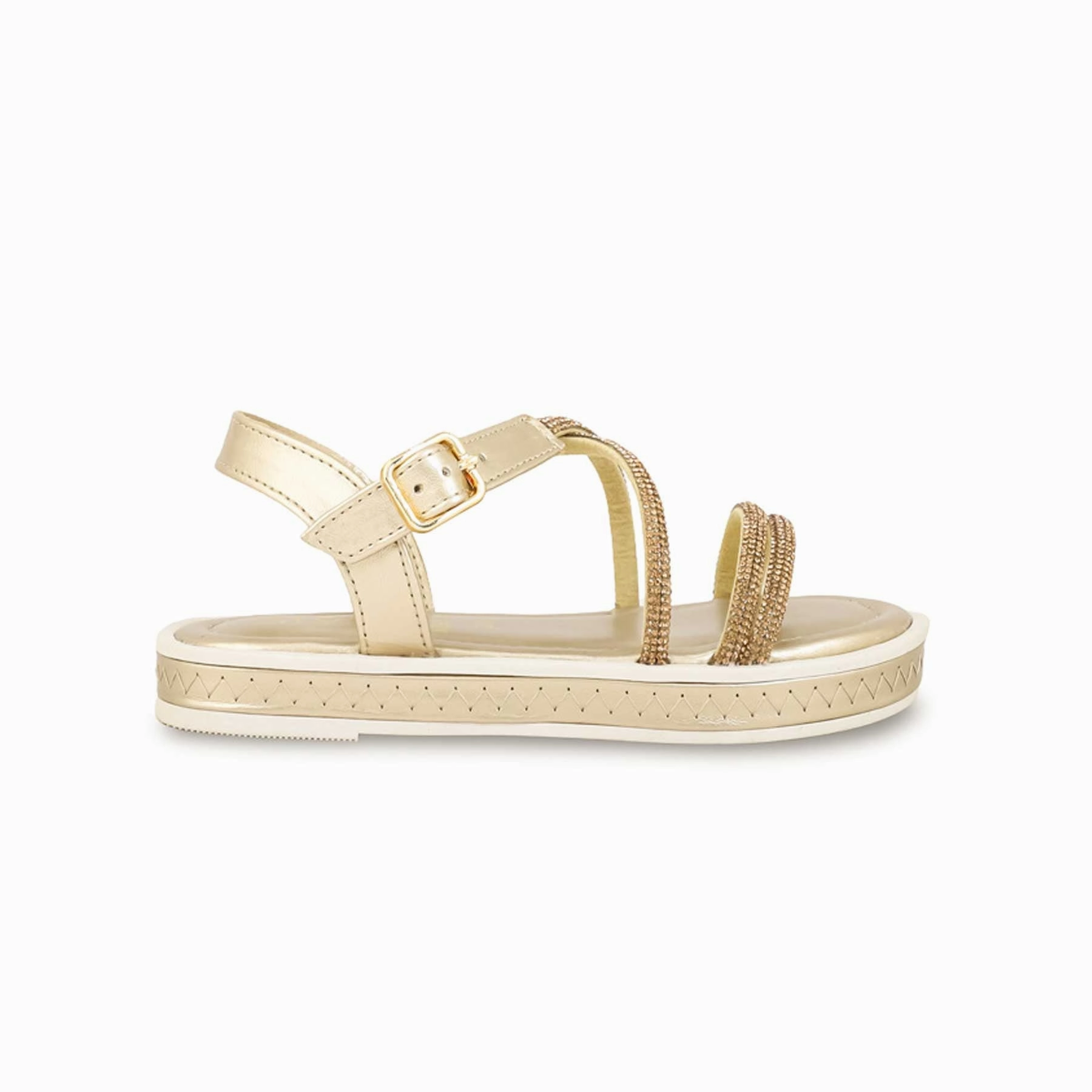Girls Golden Fancy Sandal KD9839 Sandals Ochi Jamaica Reviews