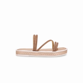 Girls Golden Fancy Slipper KD5523 Slides Sale