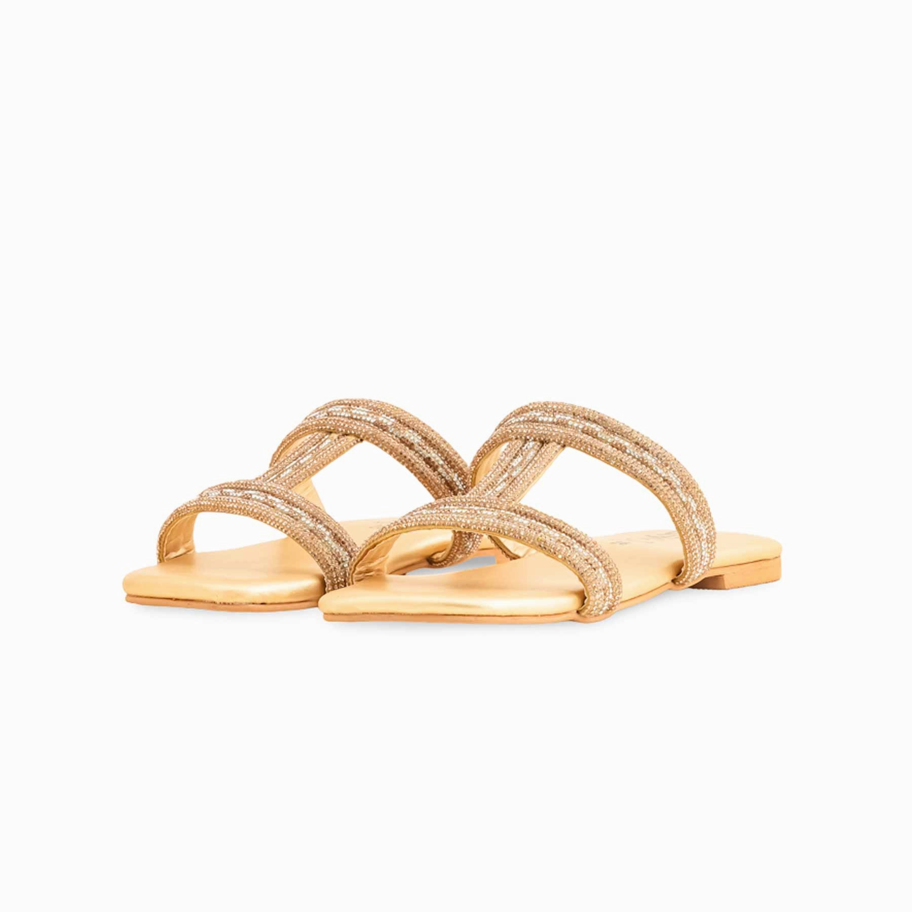 Girls Golden Fancy Slipper KD5538 Size 4 Ugg Slippers