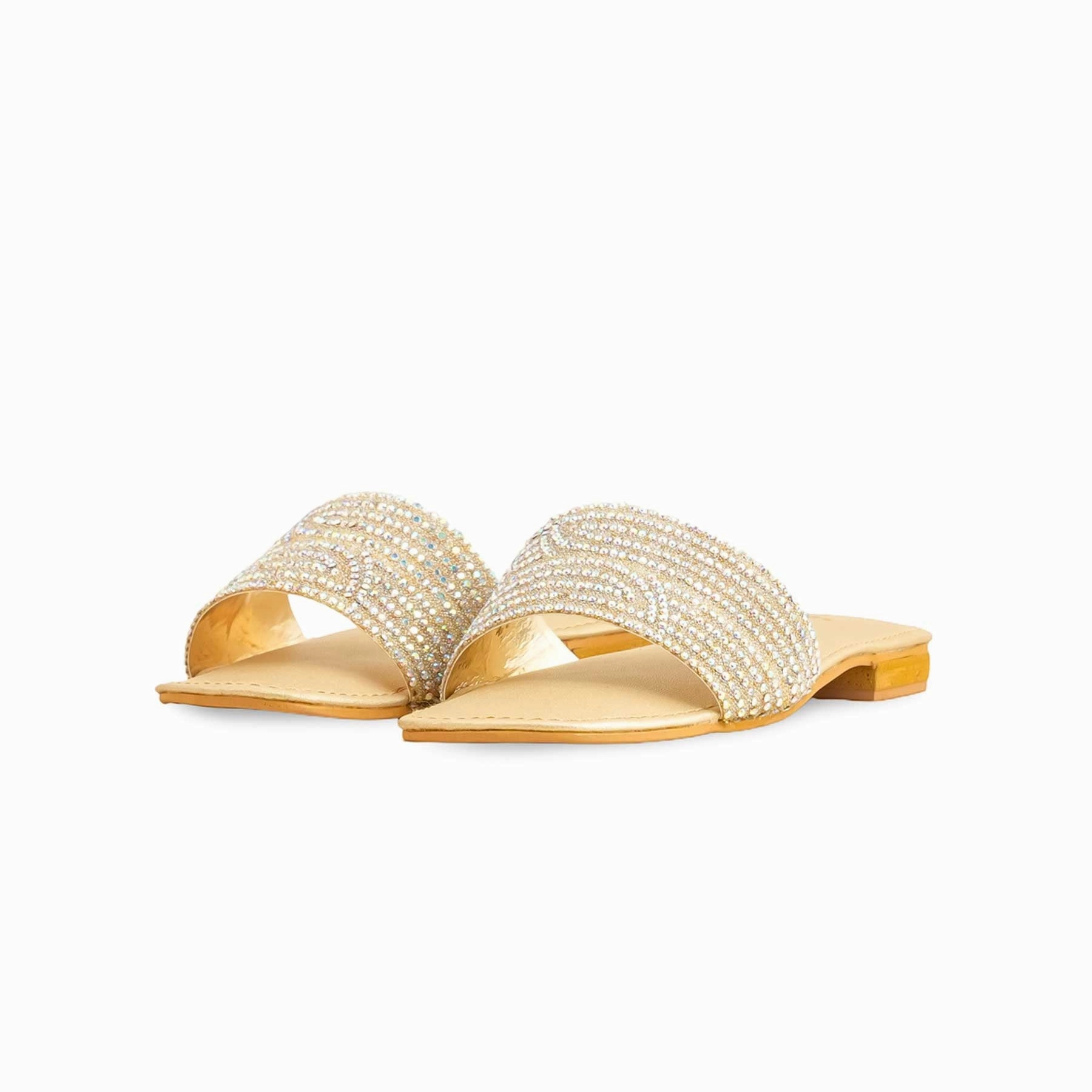 Oh Yeah Slippers Girls Golden Fancy Slipper KD5584