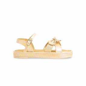Girls Golden Formal Sandal KD5673 90s French Jelly Sandals