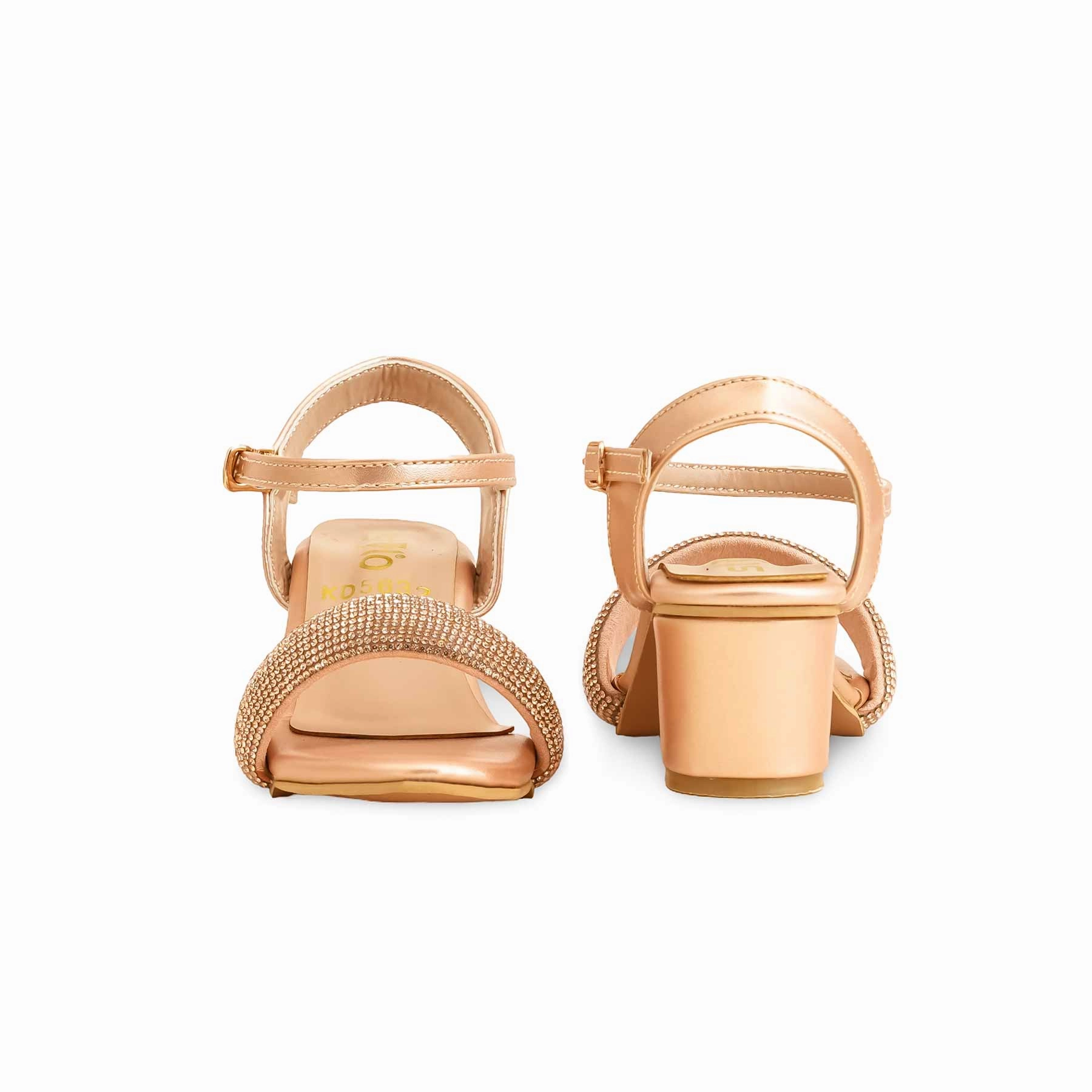 Sandals Usa Girls Peach Fancy Sandal KD5632