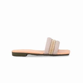 Mayberry Emu Slippers Girls Peach Fancy Slipper KD5580