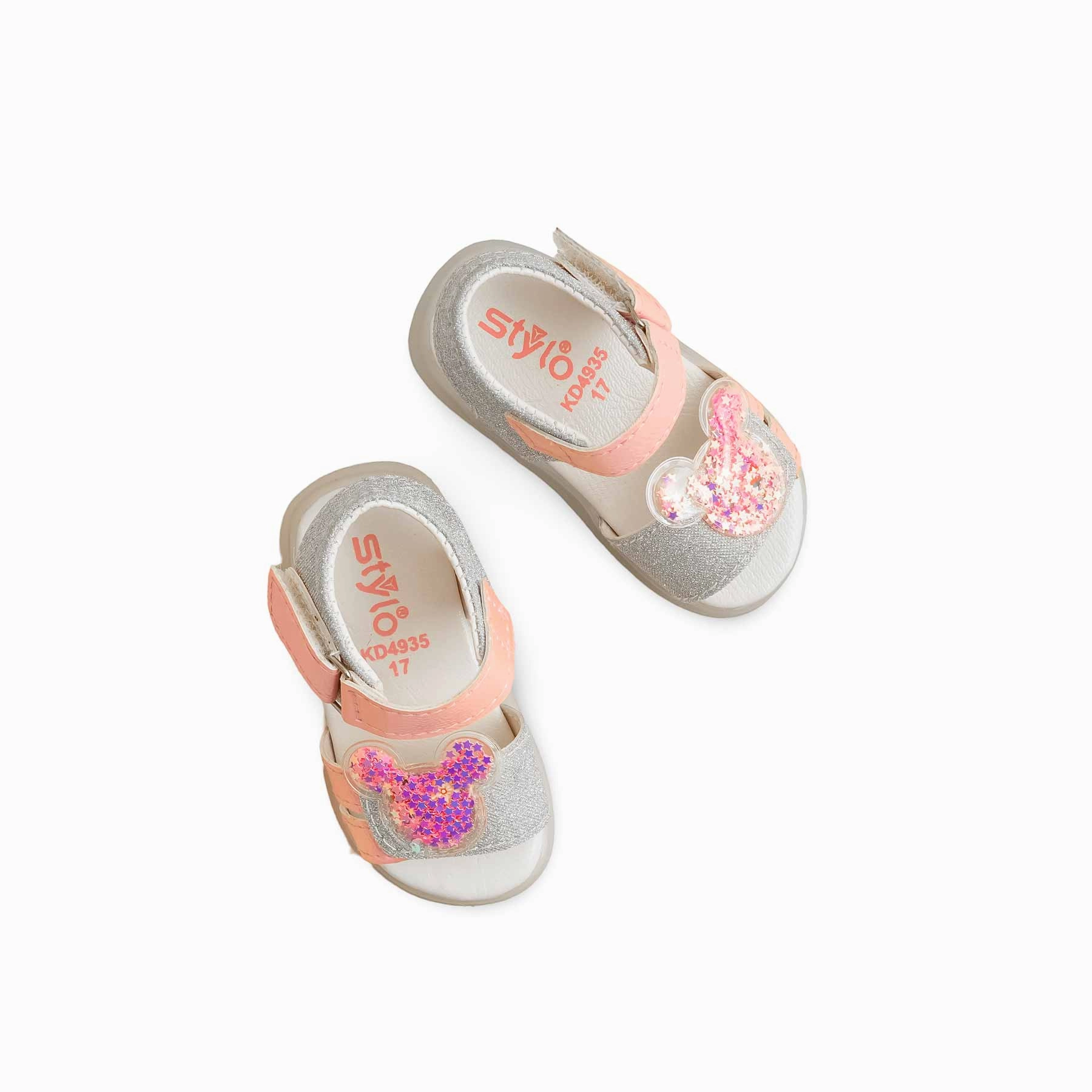 Wedding Sandals Girls Pink Casual Sandal KD4935