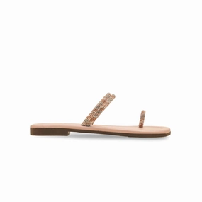 Customizable House Slippers Girls Pink Fancy Slipper KD5578